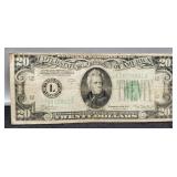 1934 A $20 FR Note