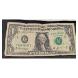 2003 Genuine $1 Note Is Smaller Than Standard Size