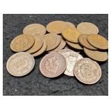 22 Indian Head Cents Back To 1895