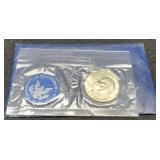 1974-S Silver Unc. Ike Dollar