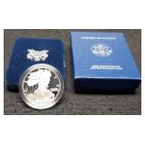 2004-W Proof Silver Eagle w/ Case & COA