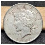 1922 Peace Dollar