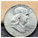 1952 Franklin Half Dollar Unc.