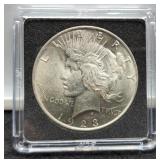 1923 Peace Dollar BU