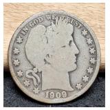 1909 Barber Half Dollar