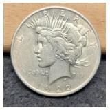 1922 Peace Dollar AU