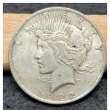 1922 Peace Dollar