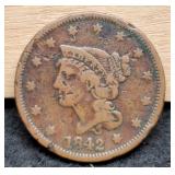 1842 Large Cent