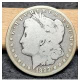 1893 Morgan Dollar Better Date