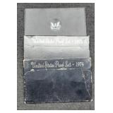 3 Proof Sets: 1974, 75, 76 All w/ Ike Dollars