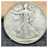 1946 W. Liberty Half Dollar
