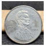1 Troy Oz. Silver Round "Lincoln Cent"