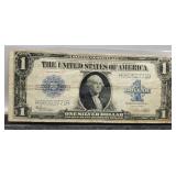 1923 Large Size $1 Silver Certificate Note