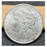 1897 Morgan Dollar BU