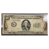 1934 $100 FR Note F