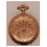 Waltham Hunting Case Size 14, Missing Crystal,