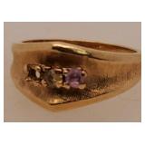 14 K Gold Ring Size 6, 3.9 Grams