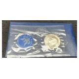 1973-S Silver Unc. Ike Dollar