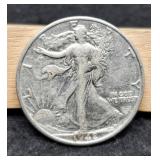 1942-S W. Liberty Half Dollar XF