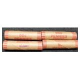 4 Rolls Wheat Cents