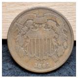 1864 Two Cent