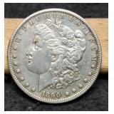 1890-S Peace Dollar XF