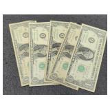 5- 1963 $1 FR "Barr" Notes