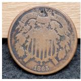 1865 Two Cent