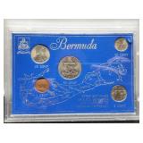 1970 4 Coin Bermuda Unc. Set