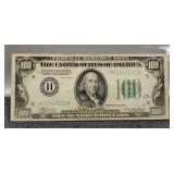 1934A $100 FR Note VF