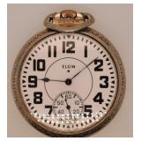 Elgin Size 16 BW Raymond 21 Jewel, Marked 590,