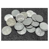 23 - 1943 P&D Steel War Cents