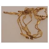 14 K Gold Italy 30" Necklace, Nice 5.1 Grams