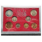 8 Coin Unc. Set "Coinage Of Great Britain"