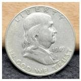 1950-S Franklin Half Dollar