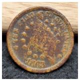 1863 Civil War Token