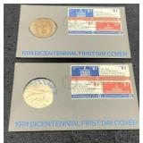 2 Different 1974 Bicentennial Rounds w/