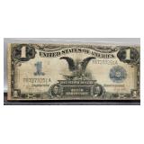 1899 $1 Black Eagle Silver Certificate Note