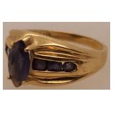 14 K Gold Ring Size 8, 4 Grams