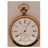 Waltham Size 14, 7 Jewel, 20 Year Gold Case,