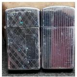 2 Zippo Lighters