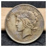 1923 Peace Dollar Toned