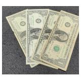 5- 1963 $1 "Barr" Notes