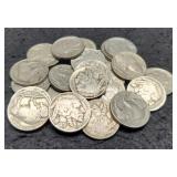 24 Full Date Buffalo Nickels Back To 1923