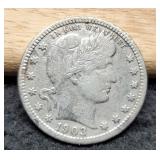 1903 Barber Quarter XF