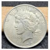 1923 Peace Dollar XF