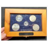 Display Case "100 Years Of Silver Dollars In