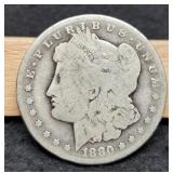 1880-CC Morgan Dollar