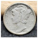 1926-S Mercury Dime VF25