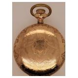 Elgin Size 18, Nice Hunting Case, 7 Jewel,